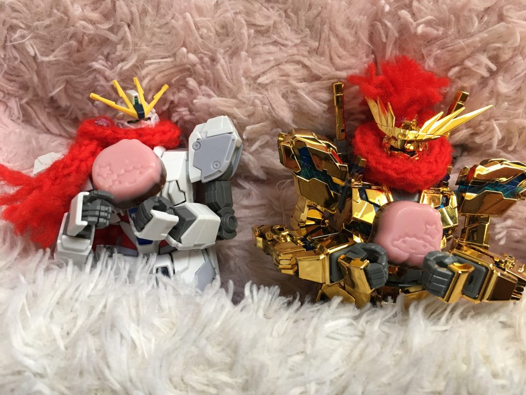 最近家族に仲間入りした子達
全人類機動戦士ガンダムNTを観ろ