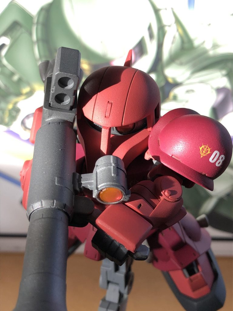 シャア専用SDザクI–5枚目/制作者:みつあき