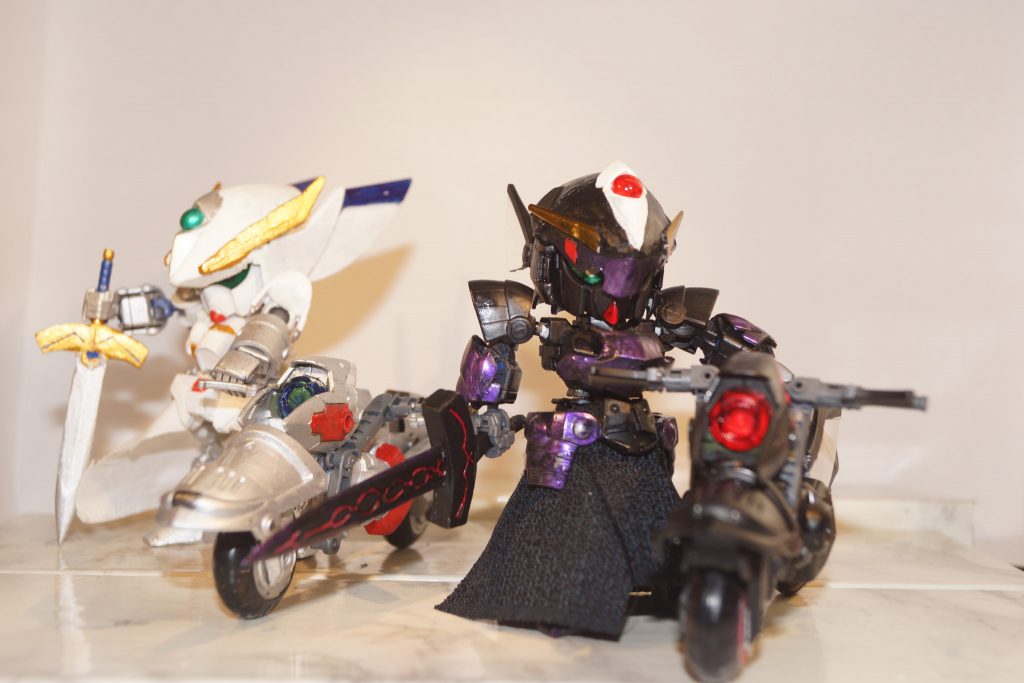 これを機にウーンドウォートのバイクも改修しました。