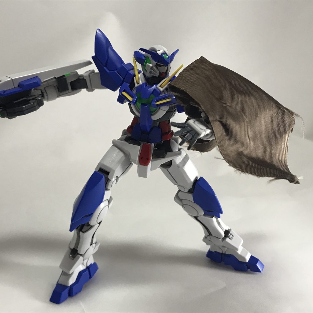 ここからはポージングです。マントを活かしたポージングにする事を気をつけて見ました