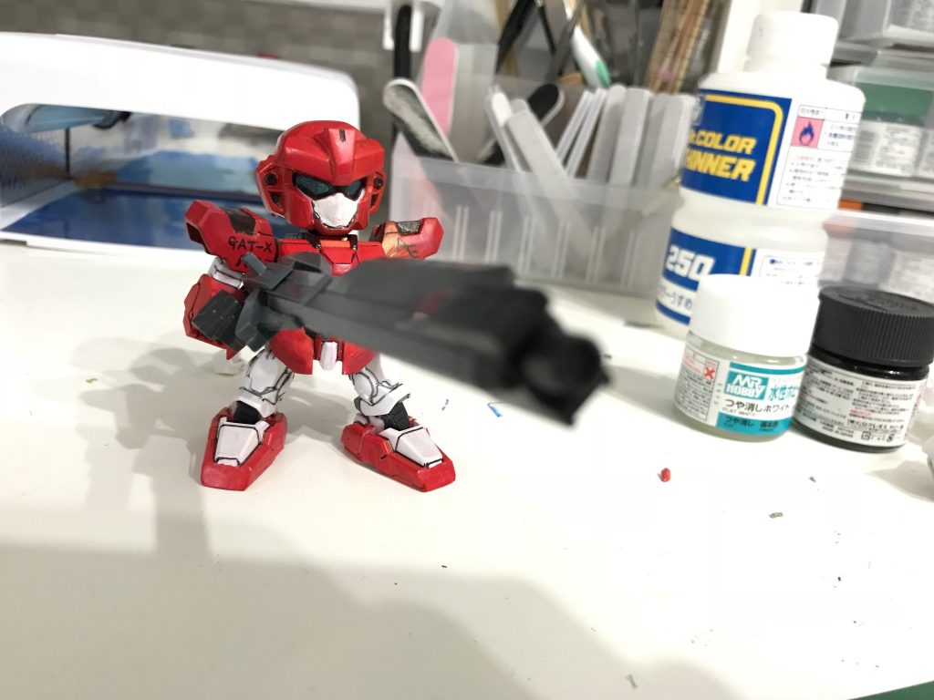 キャノンもハンドガンと同じで持ち手だけいじりました。