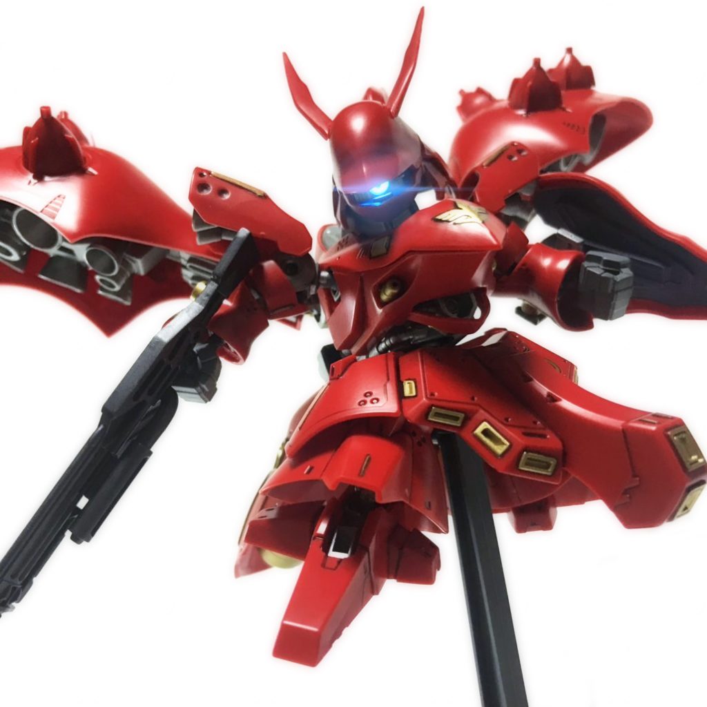 アンテナをシャープにするのは基本かなと思いとりあえず尖らせました。