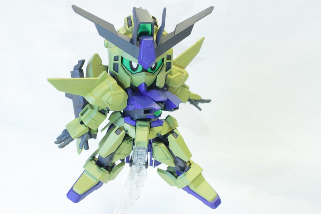 以上、《デルタフォースガンダム》でした。SDコンテスト、多くの作品で賑わいを見せている中遅めの参戦となりますが、遅れるだけの作品に仕上げたつもりです。何卒よろしくお願いします！！