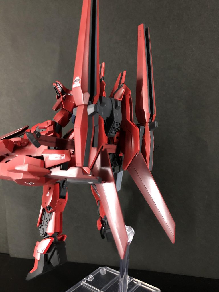 バックショット
プロトフィンファンネルはかっこいいのでつけました。