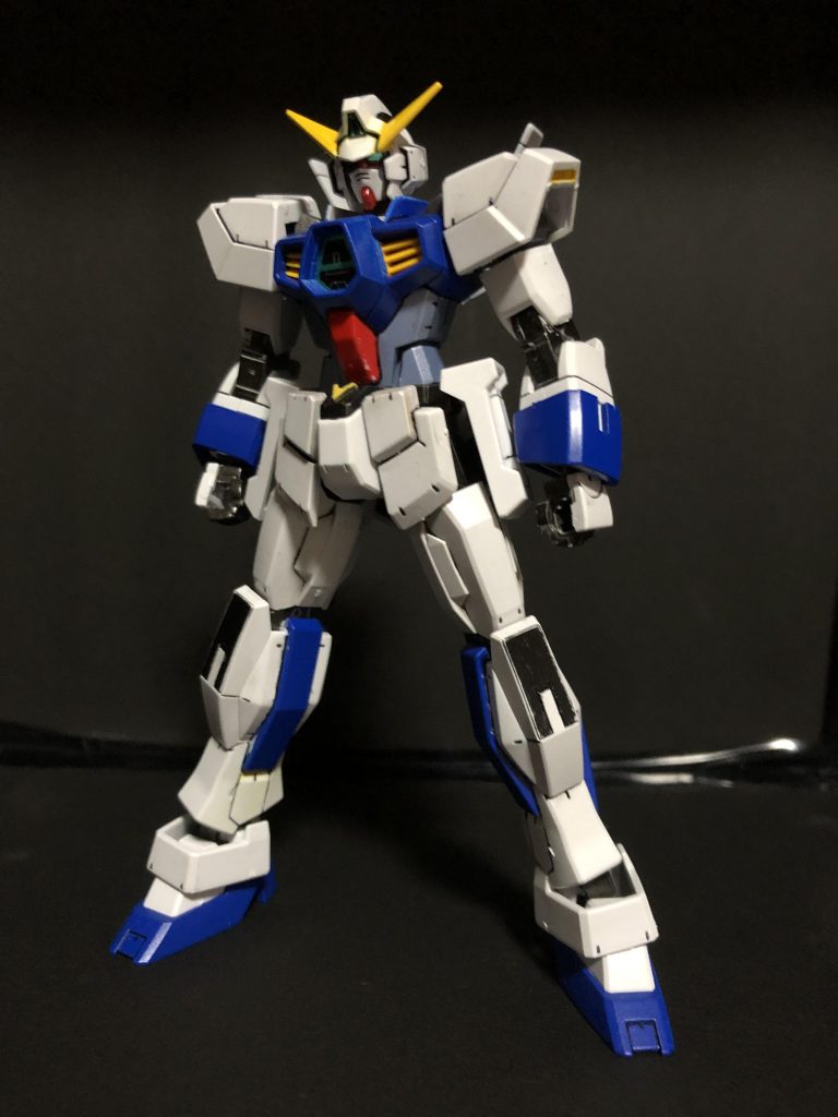 カラーはガンダムNT-1ことアレックスをイメージしています。