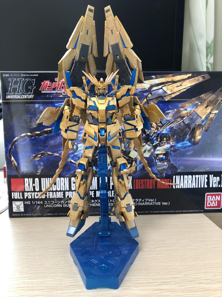 武装状態
武装するとボリューム感が増しますね