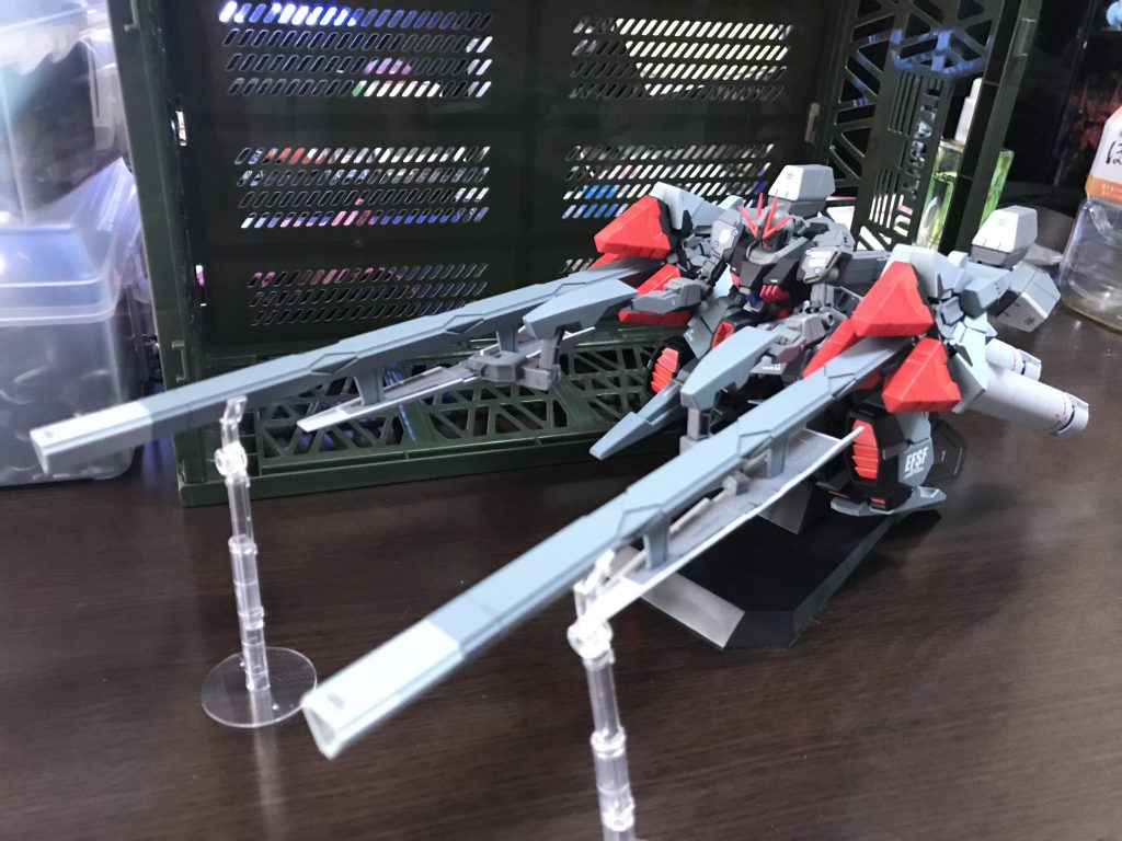 A装備は4色のグレーで塗り分けました。