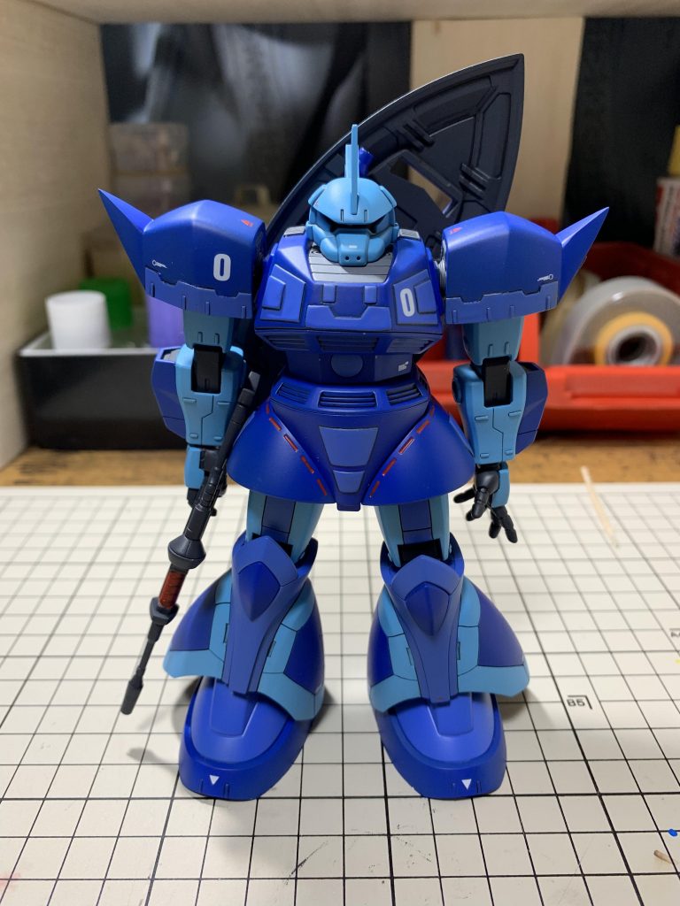 基本塗装、スミ入れ、デカール貼り付け完了