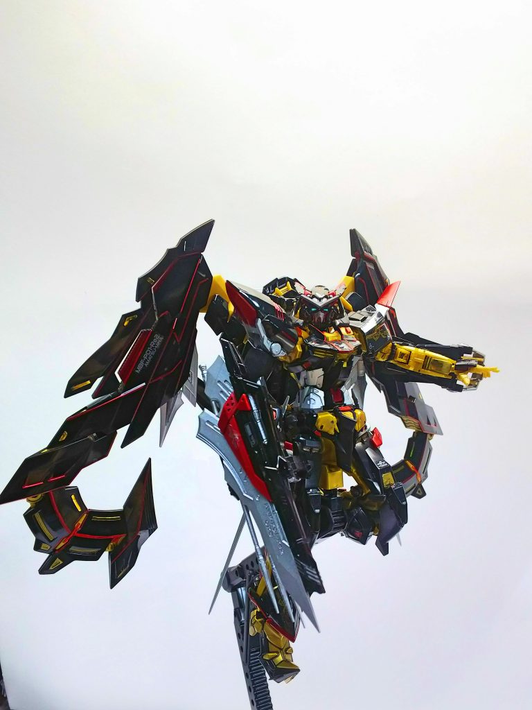 「天空の宣言」のフラッグシップ機である本機は堂々とした風格があります。