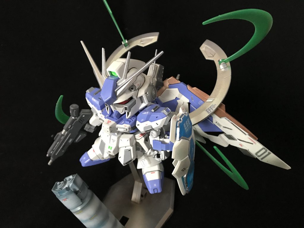 台座の棒は穴隠しに気休めで付けましたw