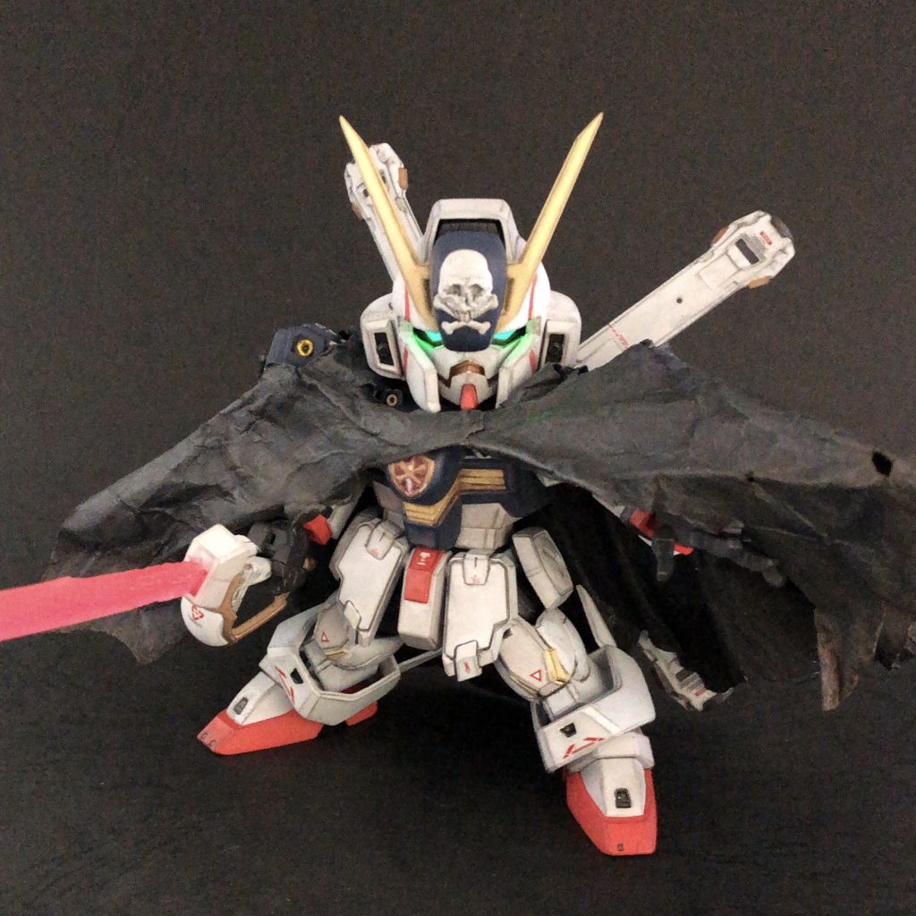 フェイスハッチが可動するのがこのキットの素晴らしいところだと思います。