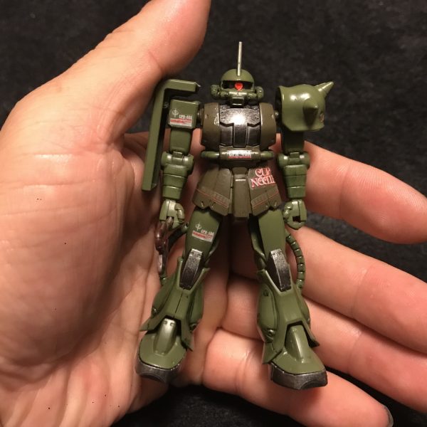 ザク　　カップガンプラ