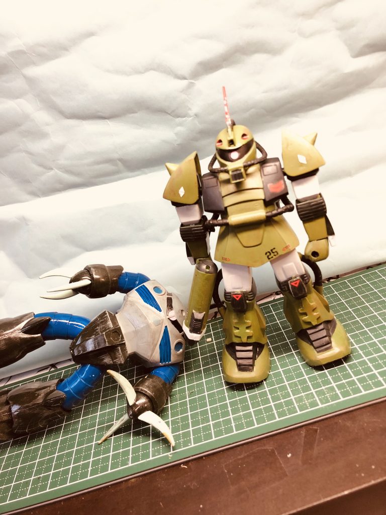 ズゴックさん写りたがり笑