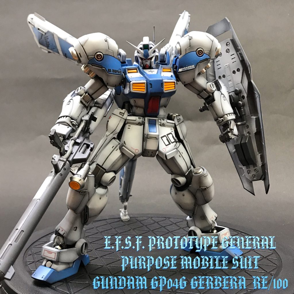 GUNDAM GP04G GERBERA  RE/100–2枚目/制作者：taropapa1403