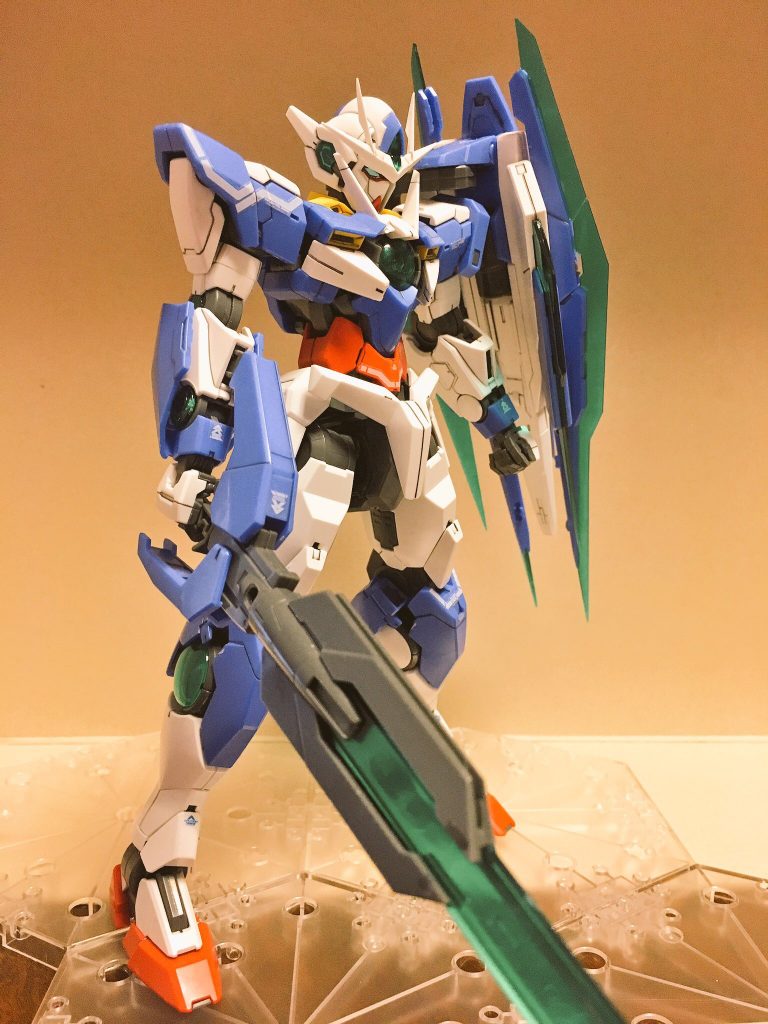 一応、パーツの組み換えでノーマルのダブルオークアンタにもできます。