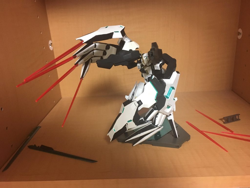 攻撃全振り形態、背部ユニットをそのまま腕とし兎狩を射撃に特化させた姿。異形の腕と出力を集中させた兎狩による砲撃による制圧戦闘を行う