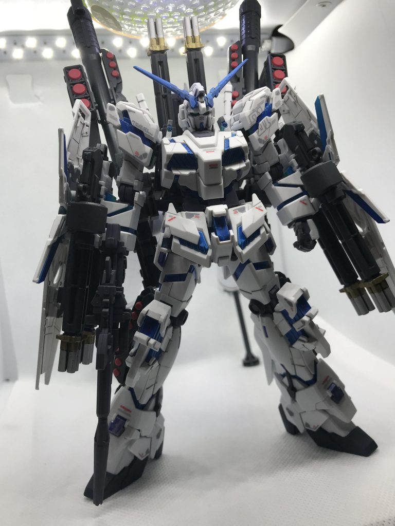 FAユニコーンガンダム ブルー–7枚目/制作者：真樹京介