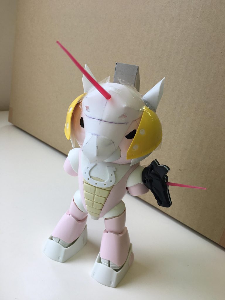 馬のツノはビームサーベルです