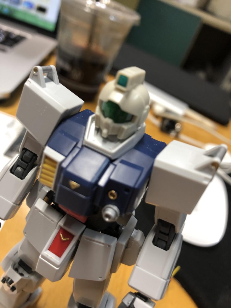 ＨＧ 1/144 陸戦型ガンダム（パラシュート・パック仕様）–4枚目/制作者：いま