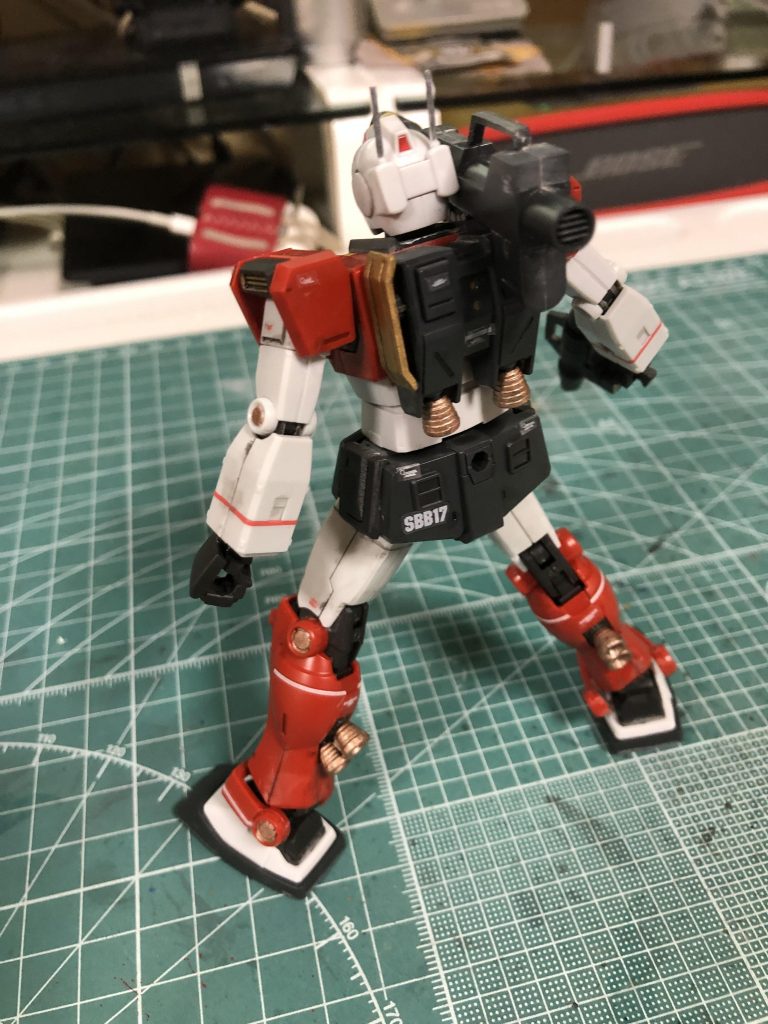 HGUC 1/144 ジム・キャノン (空間突撃仕様)–4枚目/制作者：いま