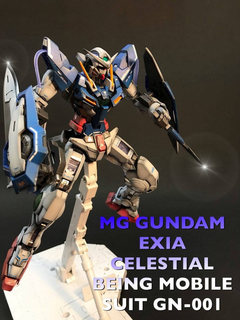 MG GUNDAM  EXIA CELESTIAL BEING MOBILE SUIT GN-001–5枚目/制作者：taropapa1403
