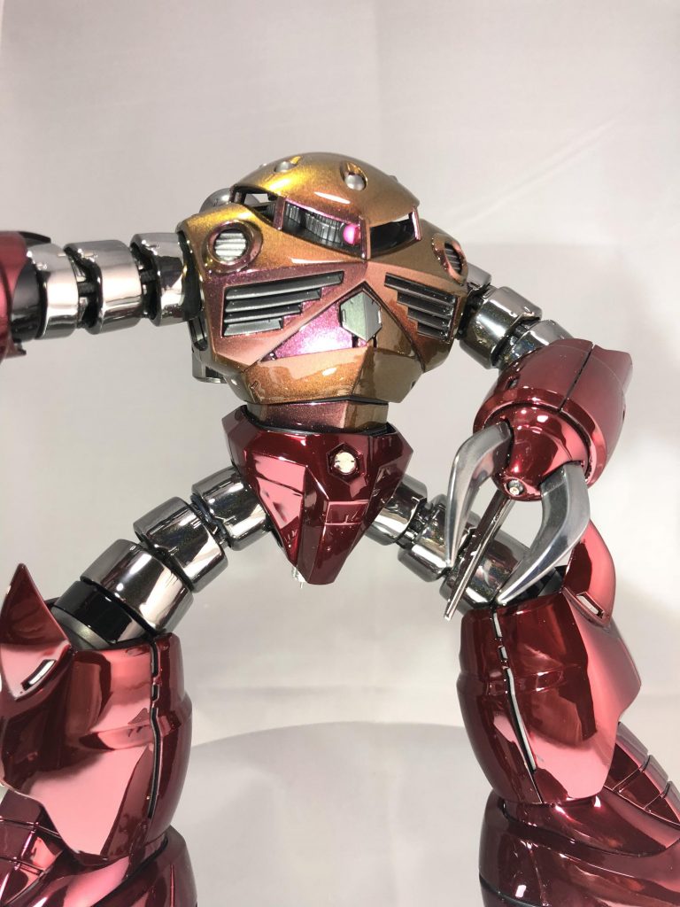 エアブラシ・メッキ塗装 ズゴック(シャア専用–2枚目/制作者：kシェパード