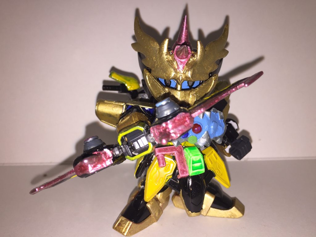 ギリギリクリティカルストライク！
好きなもの同士を組み合わせて表現するのが楽しい作品でした、ガンプラは自由だ！