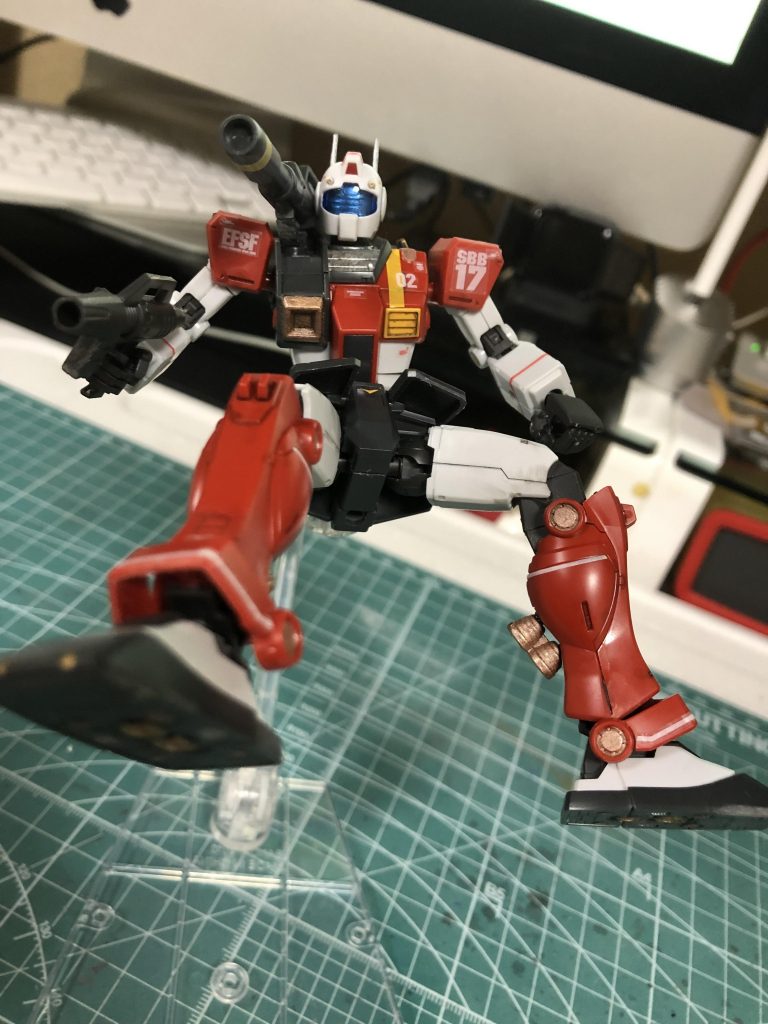 HGUC 1/144 ジム・キャノン (空間突撃仕様)–2枚目/制作者：いま