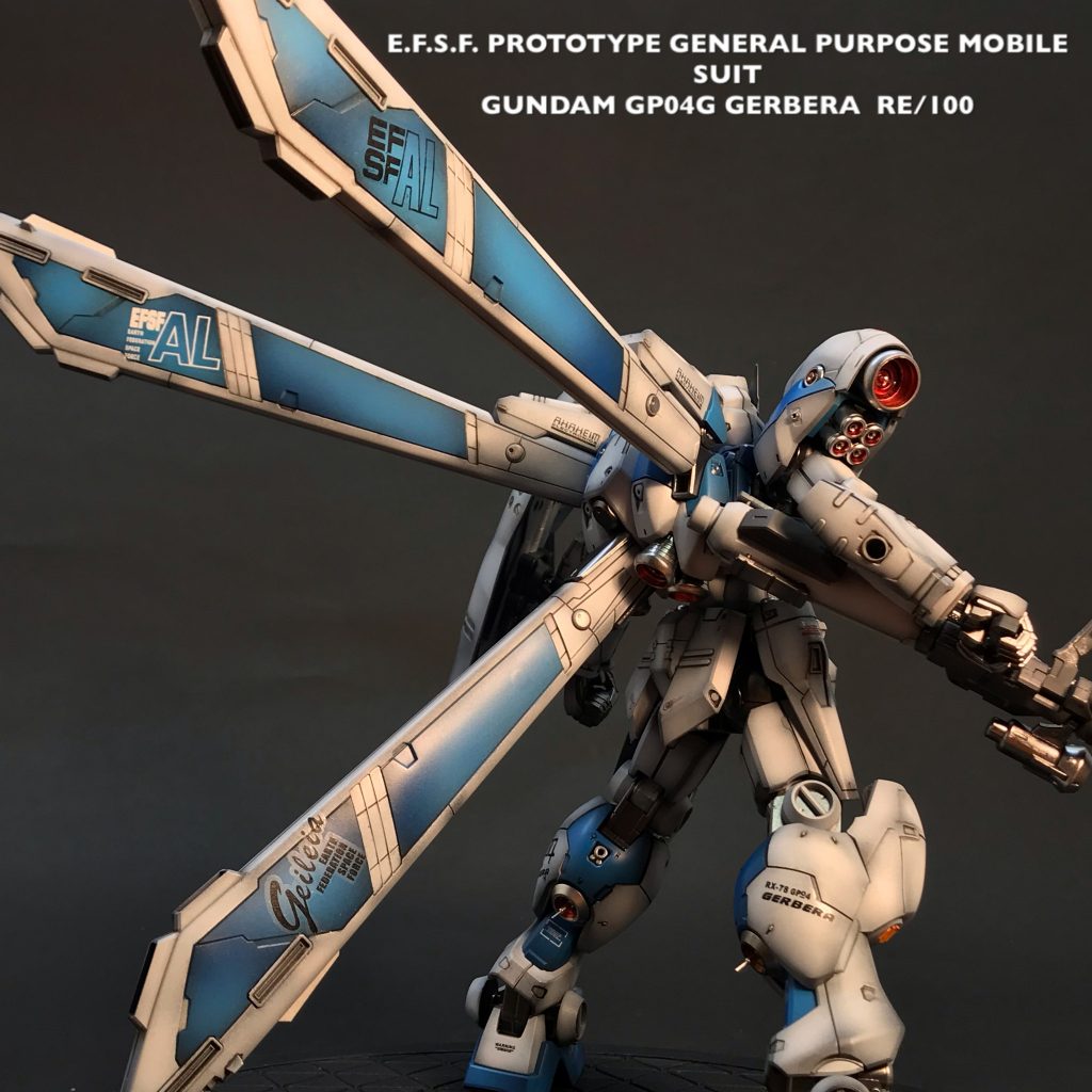 GUNDAM GP04G GERBERA  RE/100–5枚目/制作者：taropapa1403