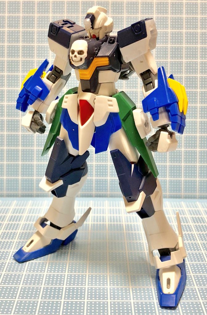 本当は完成後も炎なし状態とかして見たかったんですがエフェクトが接着になってしまった部分が多かったため没案となってしまいました。