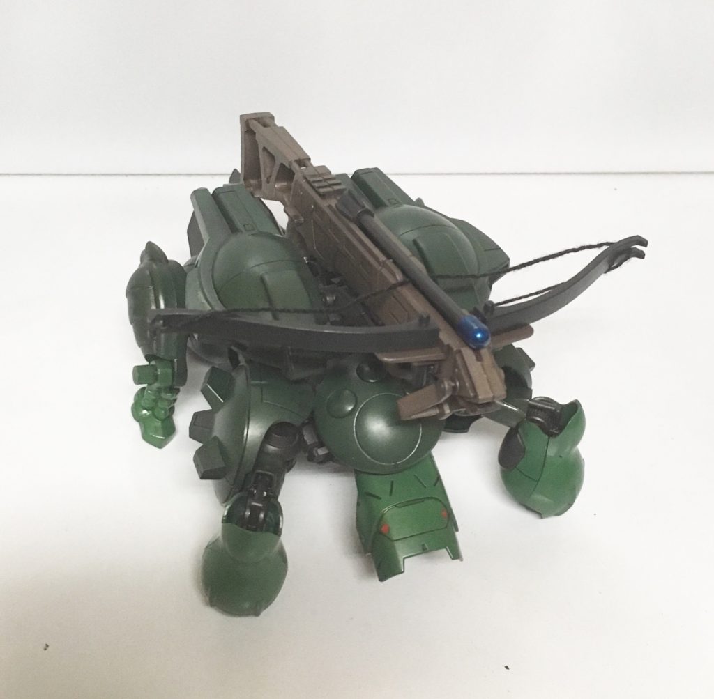 獣操兵モード
四足歩行に変化し、主砲であるサジタリアスが発射可能になる
本来は物資輸送に使われていたが、今ではもっぱら弩砲の為の形態となってしまった