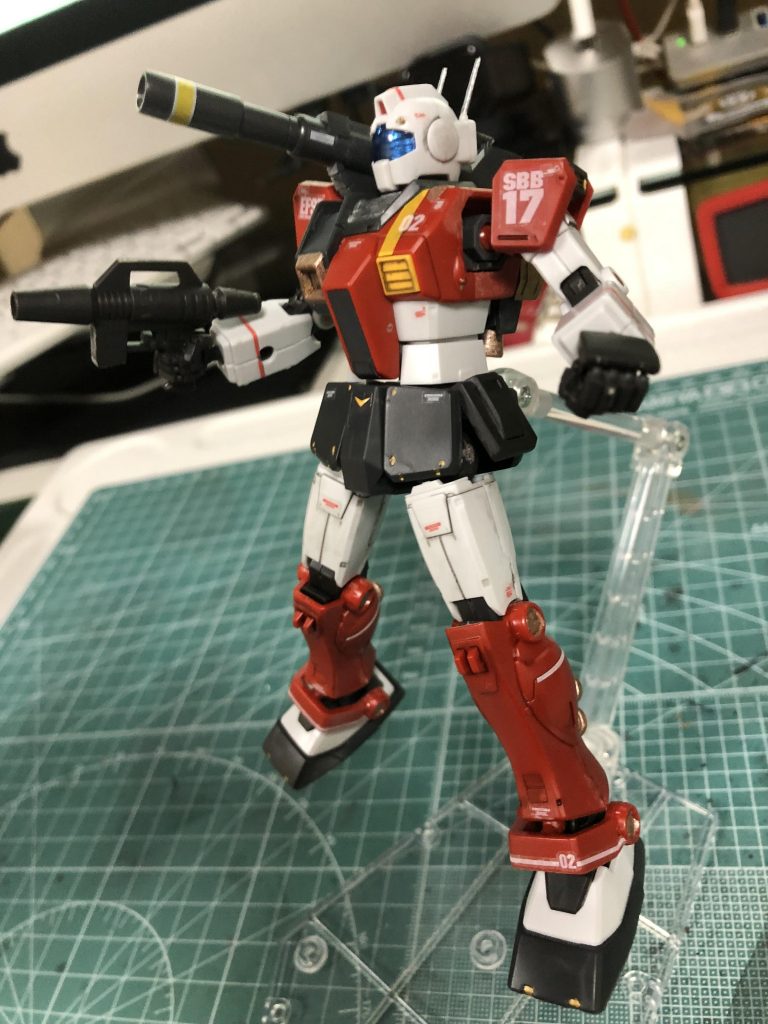 HGUC 1/144 ジム・キャノン (空間突撃仕様)–3枚目/制作者：いま
