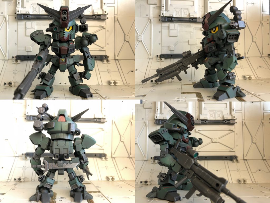 パワードウェポンモードでは武装にまわすための出力を本体の稼働に回すため、高い機動力を誇る。
ゲリラ戦や潜入任務などにも適しており、パワードウェポンモードよりも汎用性は高いと言える。