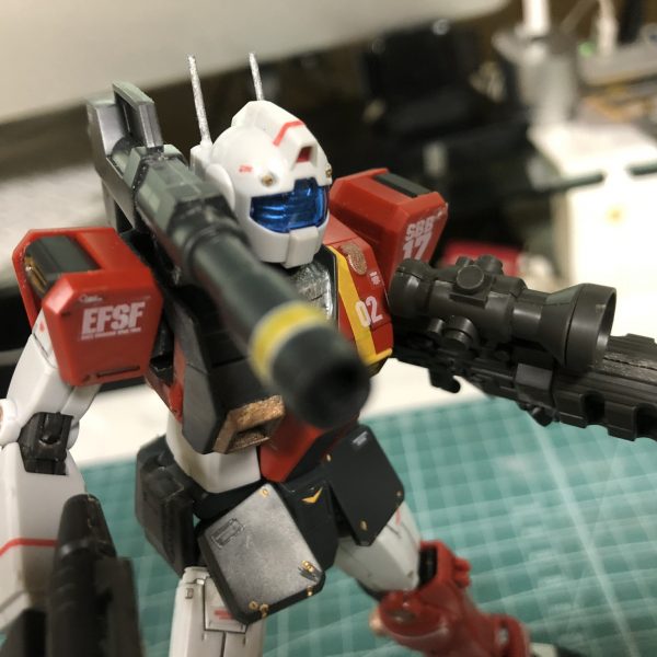 HGUC 1/144 ジム・キャノン (空間突撃仕様)