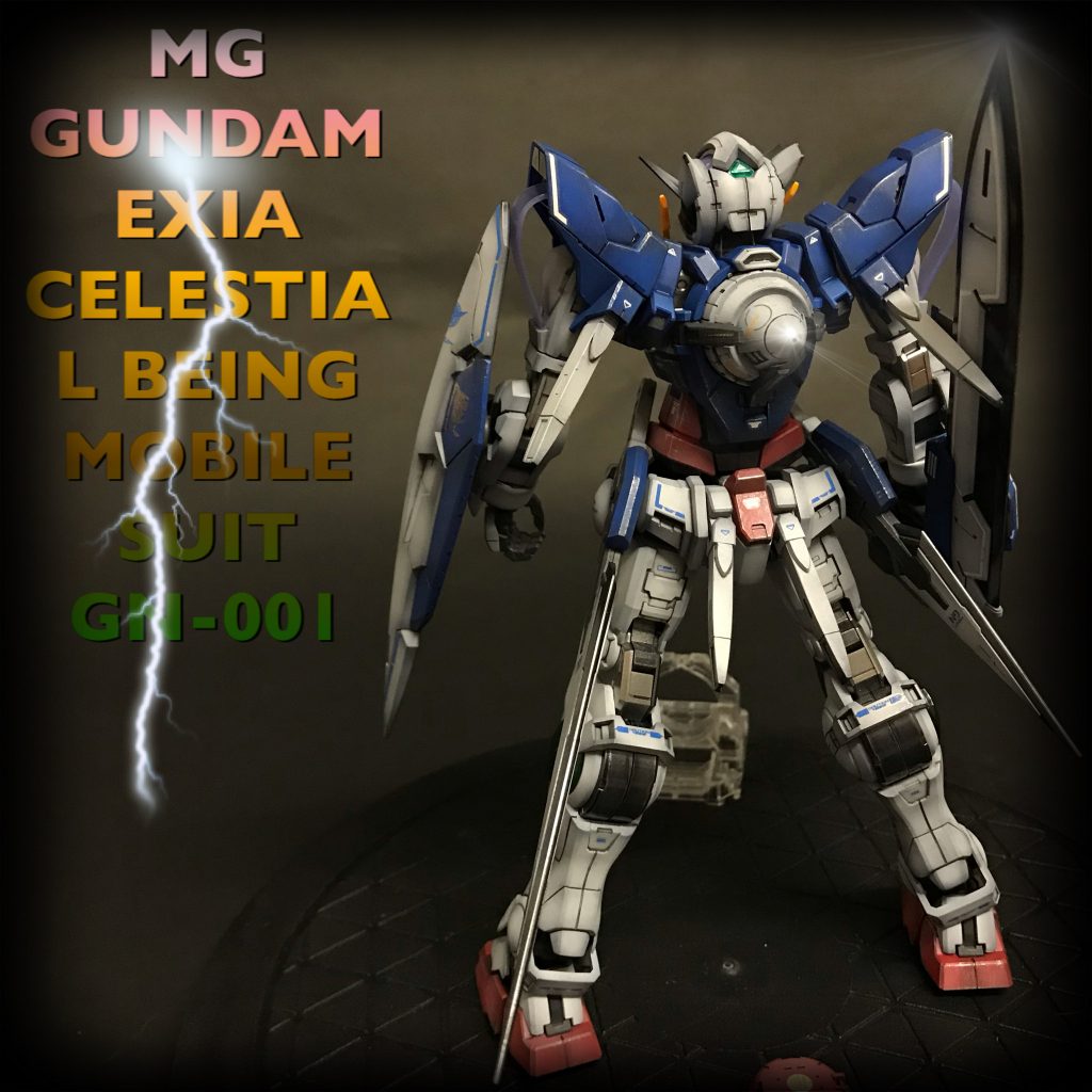 MG GUNDAM  EXIA CELESTIAL BEING MOBILE SUIT GN-001–3枚目/制作者：taropapa1403