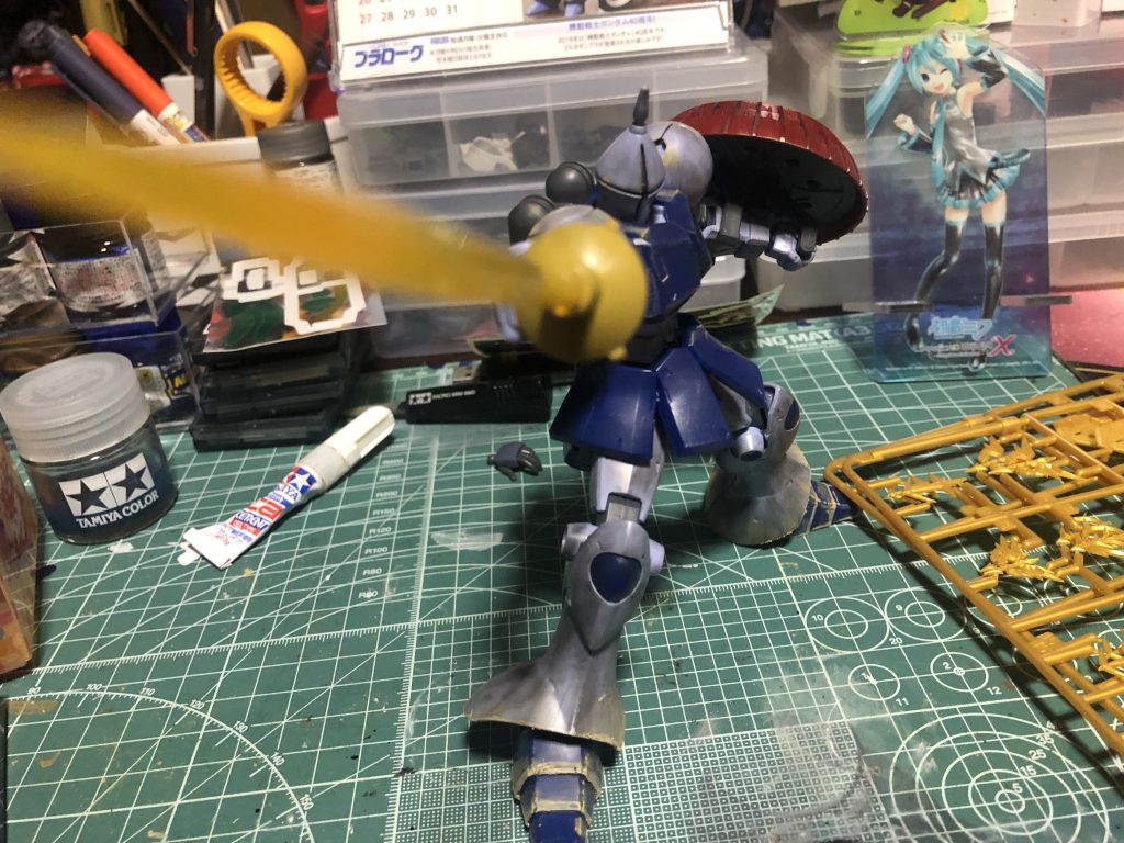 ギャンの戦闘モーション