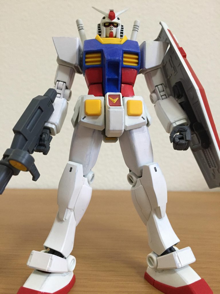 SD製作の暇つぶしにとhgucを久しぶりに製作しました。ものすごい進化にとても驚きました！