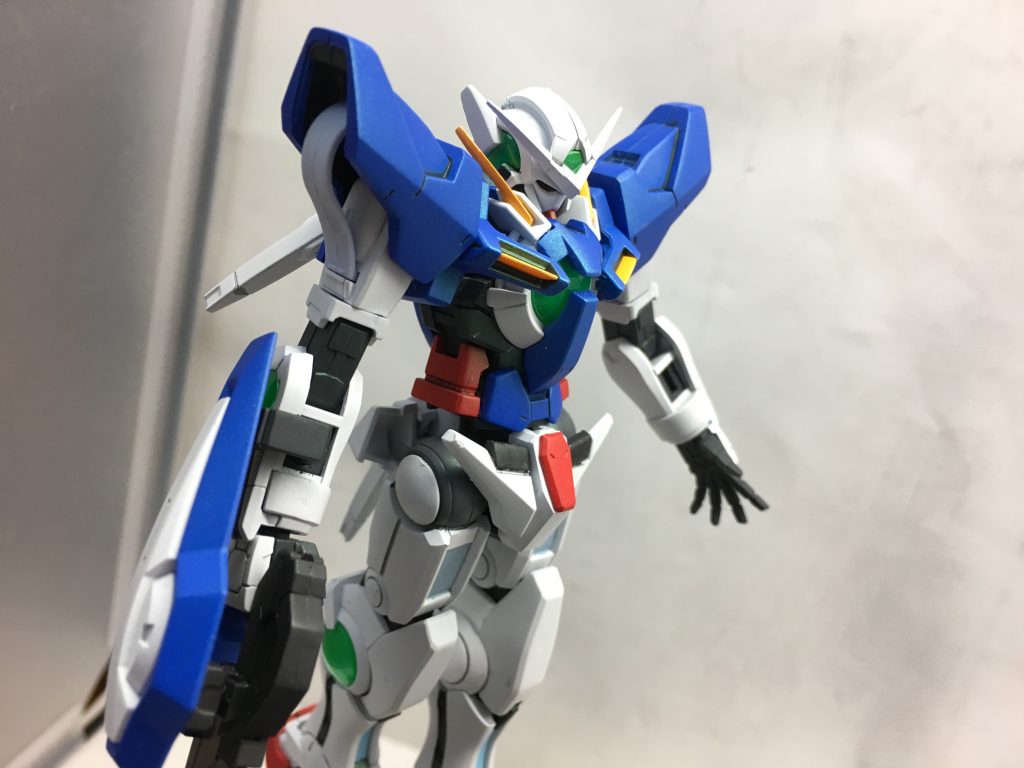 全体的にクリスタルカラーのグリーン吹いてキラキラに