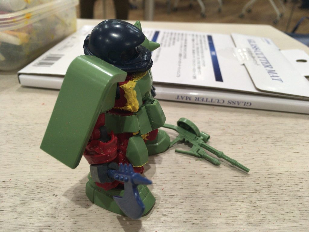 いろいろ混ぜてるの図