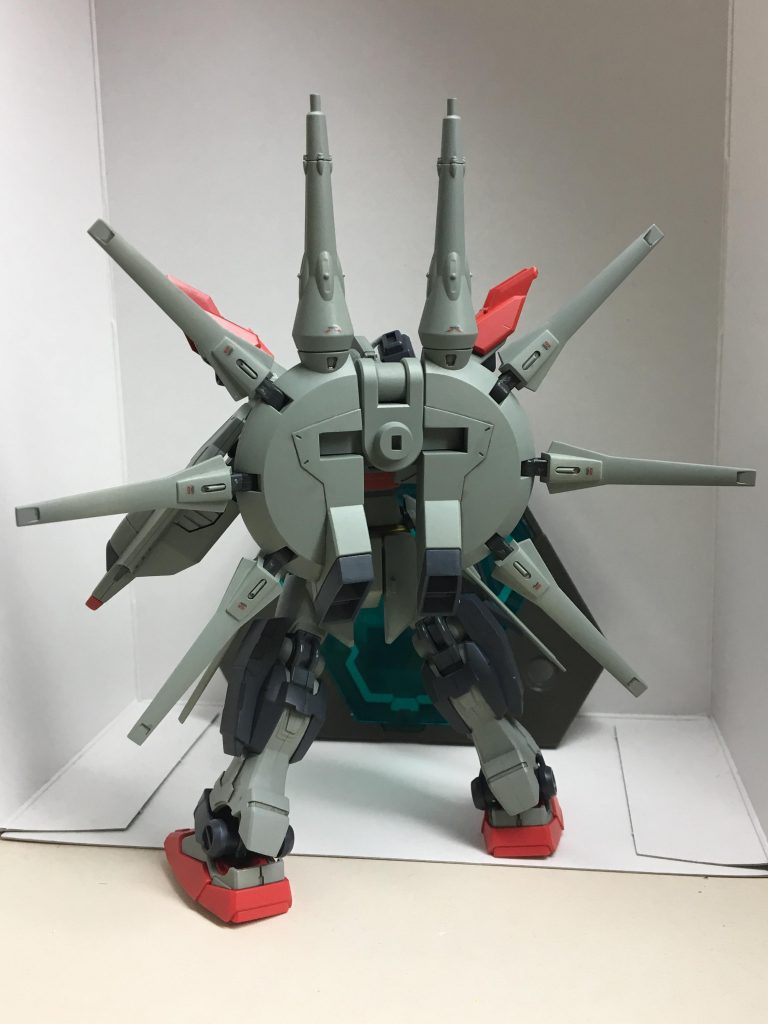 背部、腰部ドラグーンは丸々レジェンドから流用しました笑
ドラグーンの表裏のデカールが割と気に入ってます(´ω`)