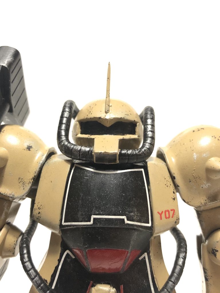 旧キット1/144「グフ飛行試験型」–5枚目/制作者:GORO55