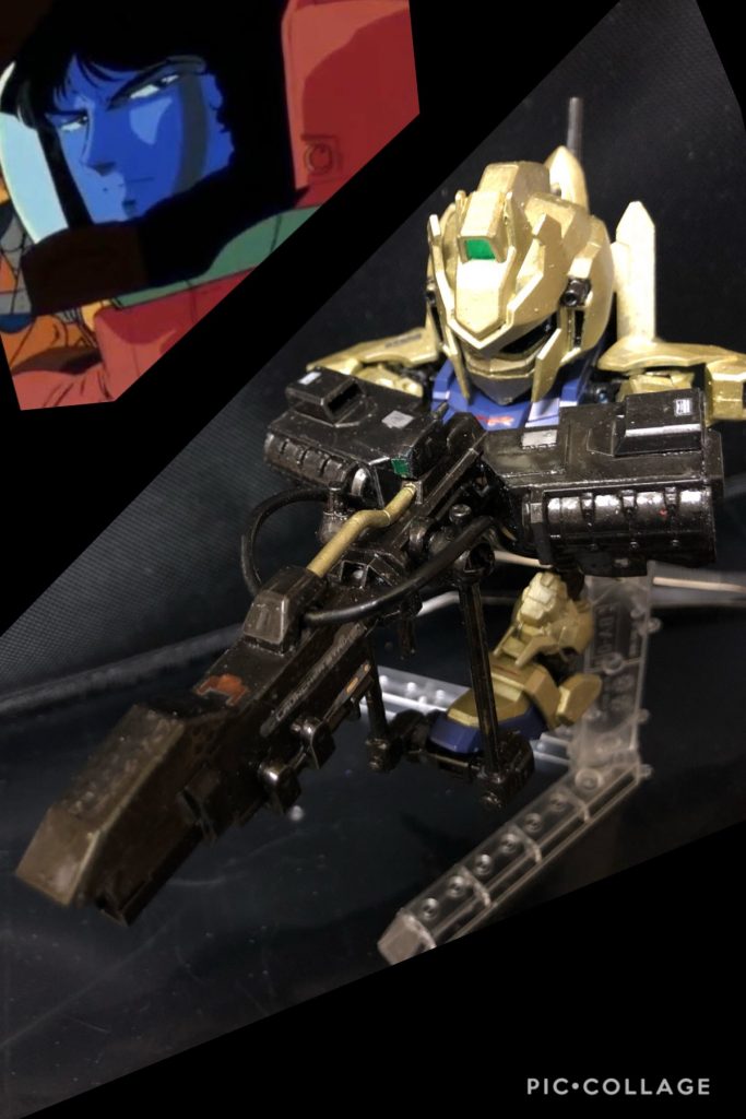 クワトロ「このメガバズーカランチャーは百改１機だけで運用出来るとは。ちょっと寂しい気もしないでもないが...。」
クワトロ「敵艦補足。射程距離内に入った。狙撃する。3、2、...発射っ！」

クワトロ「何という威力だ。これでは敵艦もひとたまりもない。だがな、どんなに威力があろうと、当たらなければ意味はない。ええい！」
オペレーター「クワトロ大尉。ごちゃごちゃ言ってないで帰還して下さい。敵に囲まれますよ？」







どーも！GUNSTARDOM可変開発室 室長のOyzです！
ここで百改(デルタプラス)の変形シークエンスを見ていきましょー。(´ω｀；)