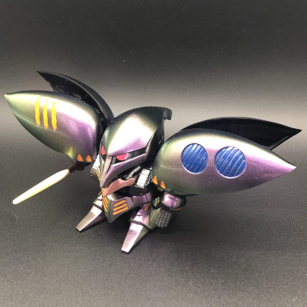 カラーストリームパール顔料ヴィオラファンタジーを黒から立ち上げました♪