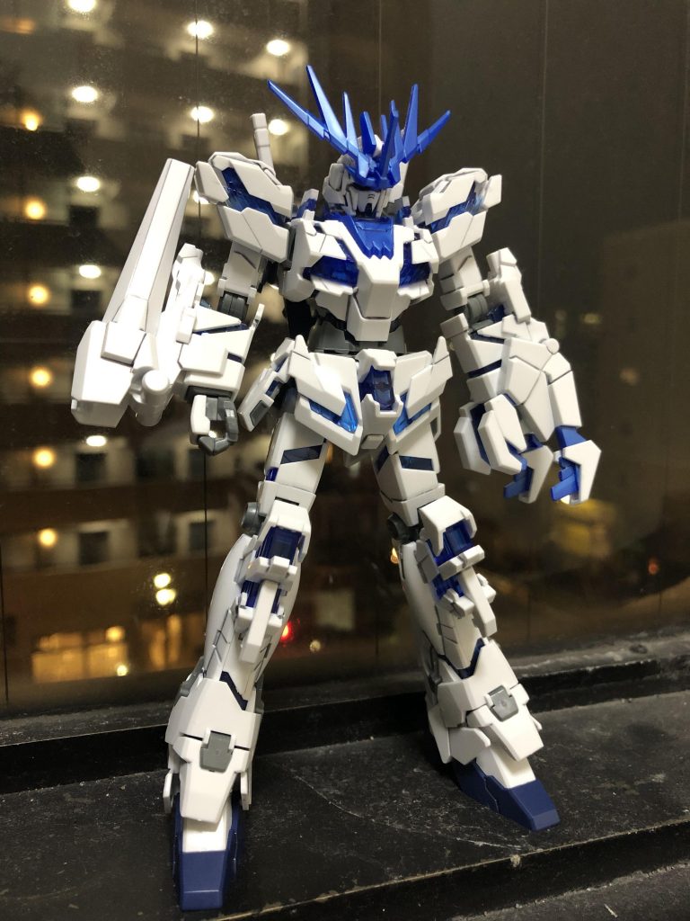 余剰パーツでバンシィに換装も可能
小説版バンシィも再現可能です