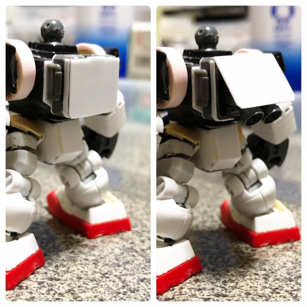バーニアの製作途中。