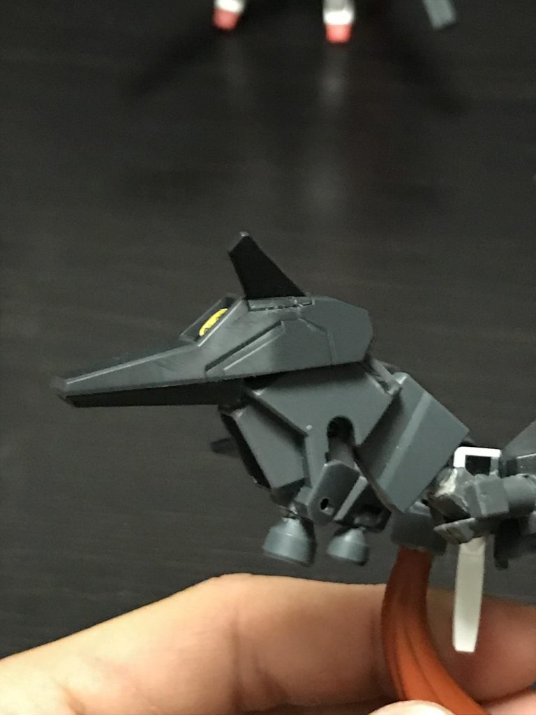 黒い部分が狐っぽい…