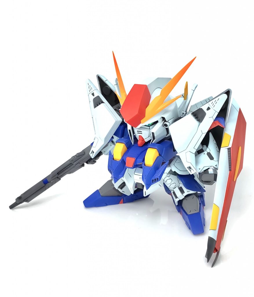 正面より
メインカラーの白部分は、少し緑っぽく振りたかったのでミクホワイトとミクグリーンを混ぜて使用しました。