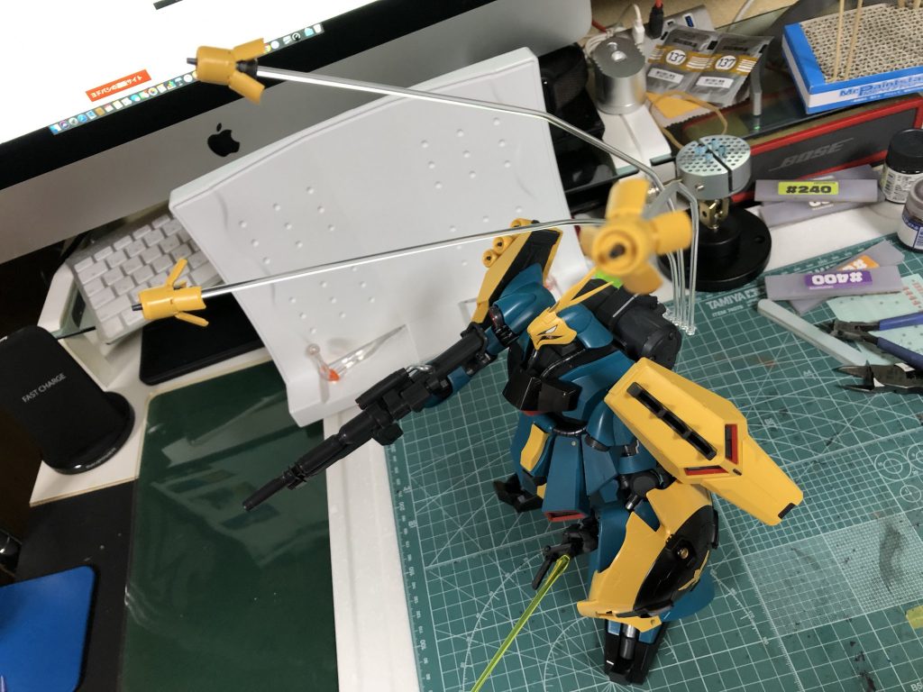 RE/100 ヤクト・ドーガ（ギュネイ・ガス機）–5枚目/制作者：いま