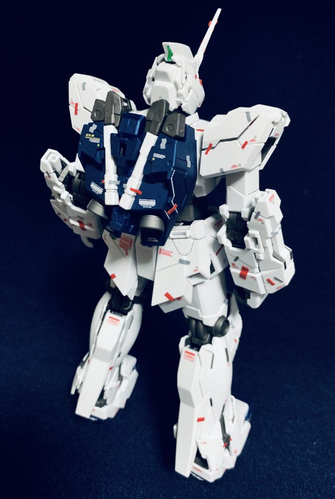 リアビューはこんな感じです。
リアはどこを封印すればいいか迷いましたが直感でやりました！笑