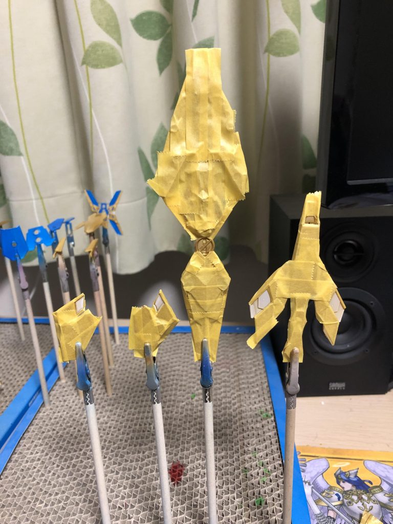 マスキング
塗装終わってから気付く難しさ